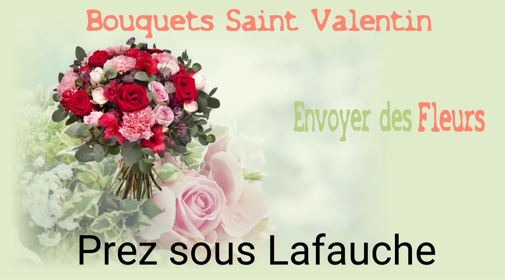 Roses de Saint-Valentin livrées à Prez-sous-Lafauche